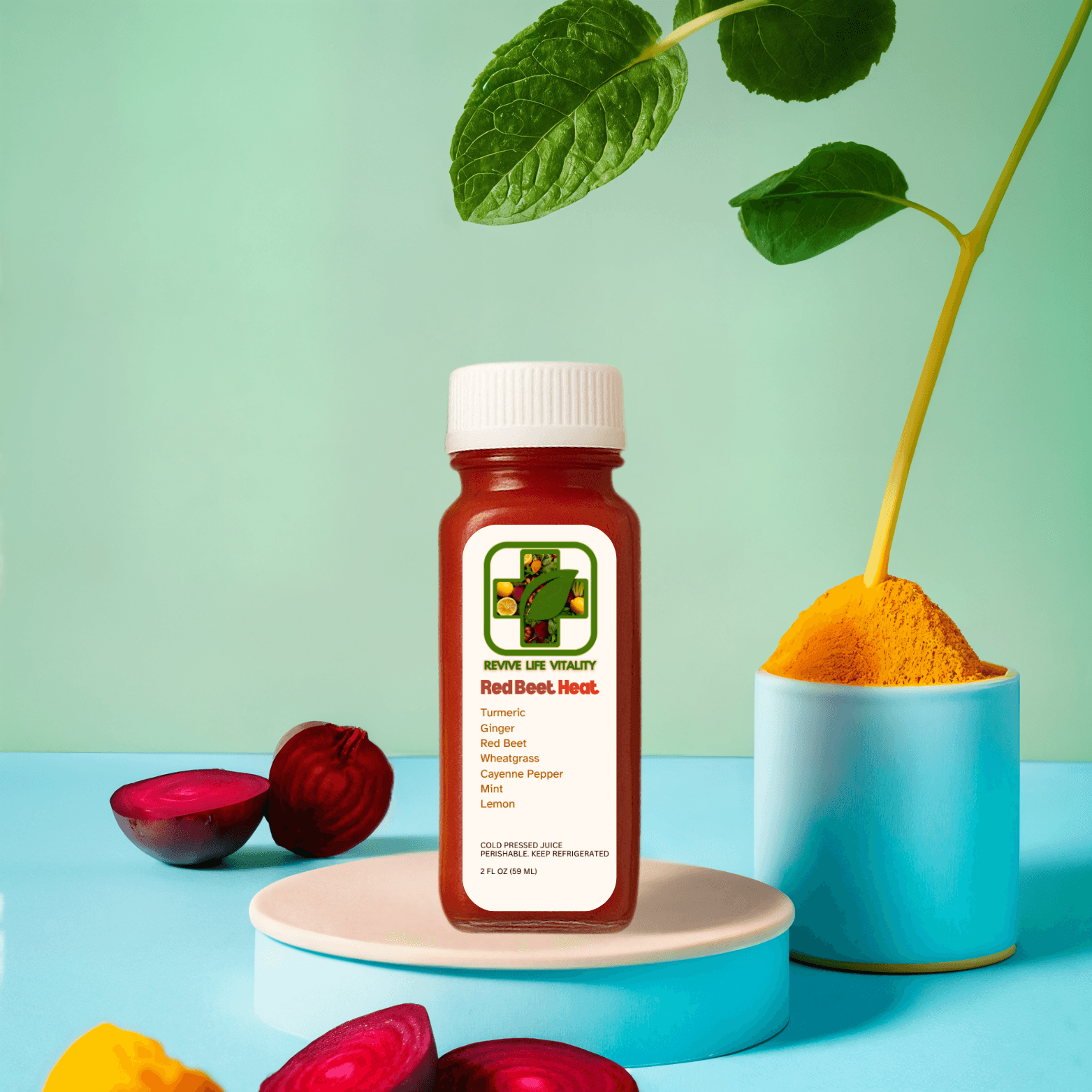 Red Beet Heat – Energizing Wellness Shot